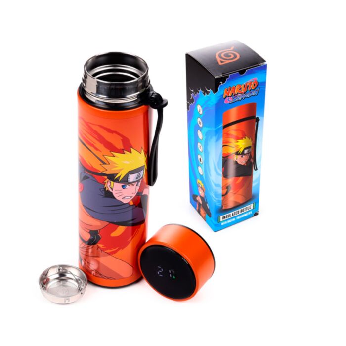 Naruto Thermosfles 450ml Thermometer
