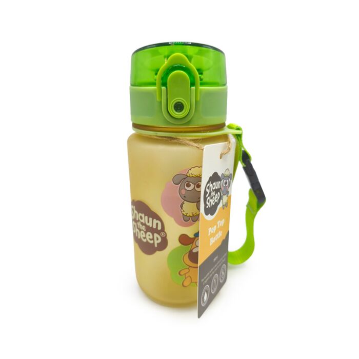 Kawaii Schattig Shaun het Schaap Pop Top 350ml Ecozen  Kinder Drinkfles