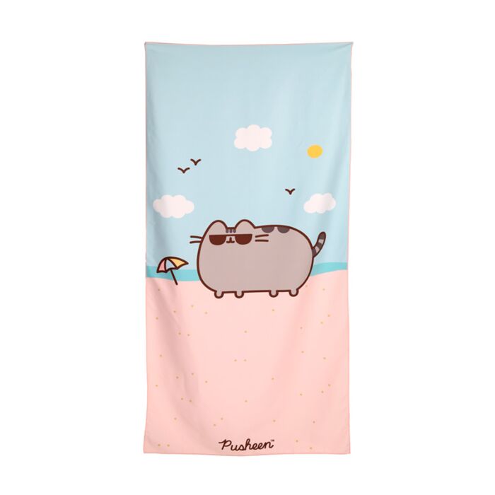 Pusheen de Kat Microvezel Strandhanddoek