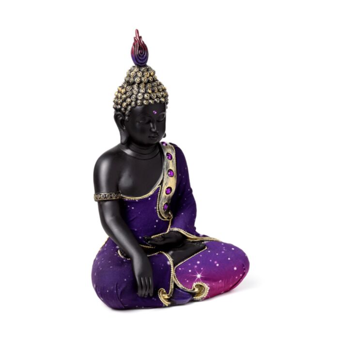 Paars & Zwart Thaise Boeddha Droom Meditatie