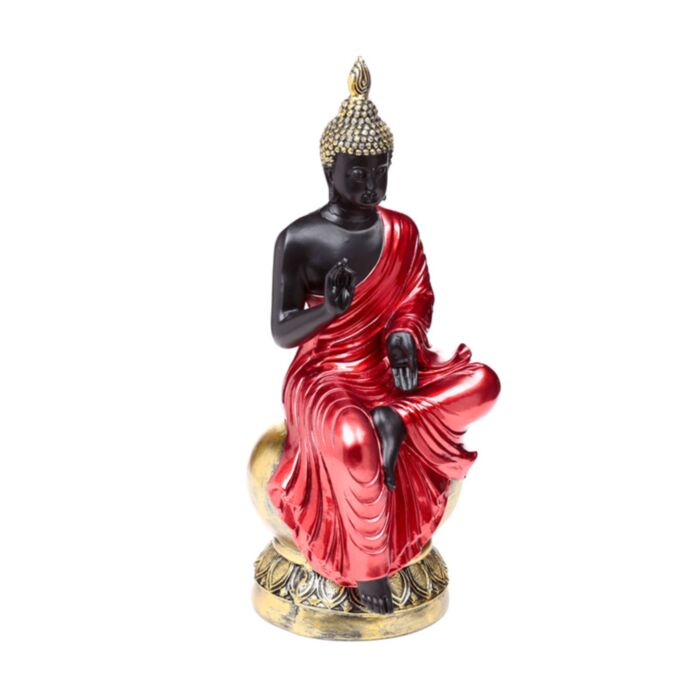 Rood, Zwart & Goud Thaise Boeddha Verlichting
