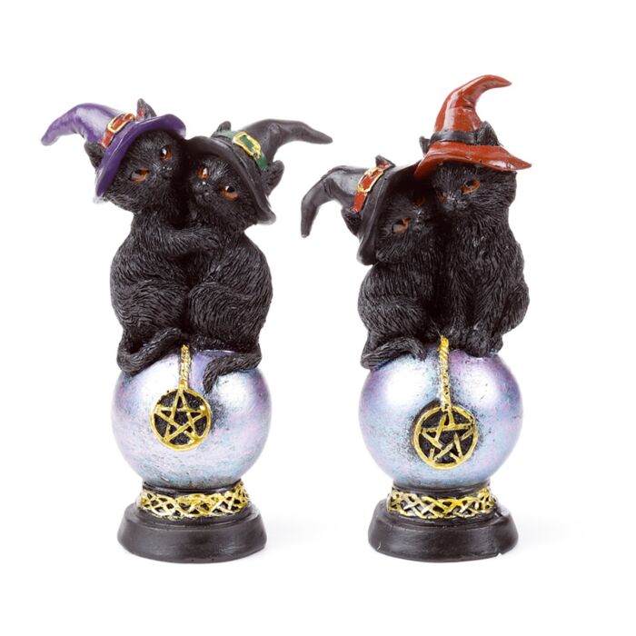 Heksen Zware Kat Iriserende Pentagram Bol