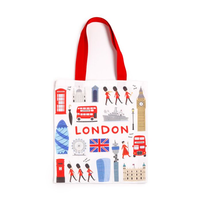 Londen Souvenir Polykatoen Tas