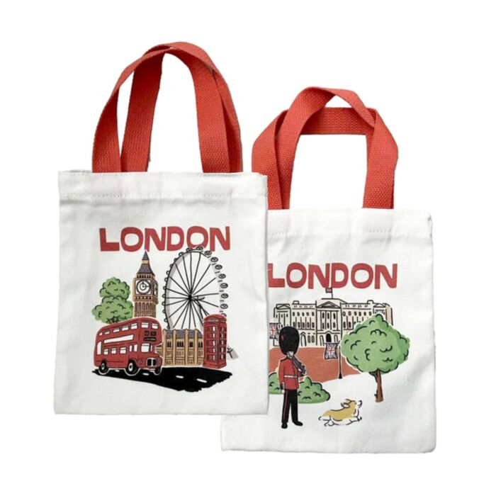 Londen Souvenir Big Ben & Buckingham Palace Tas (small)