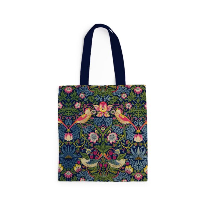 William Morris Aardbei DiefHerbruikbare Polykatoen Tas