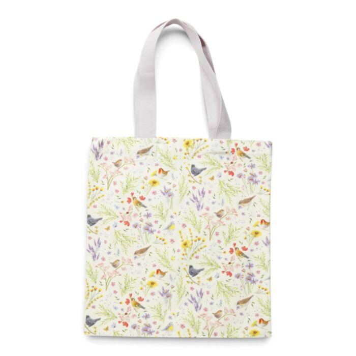 Jan Pashley Wings & Wildflowers Herbruikbare Polykatoen Tas