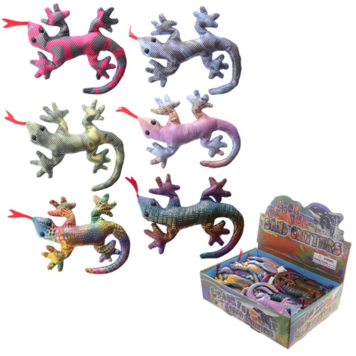 Gekko Dierenknuffels Zanddieren  15cm