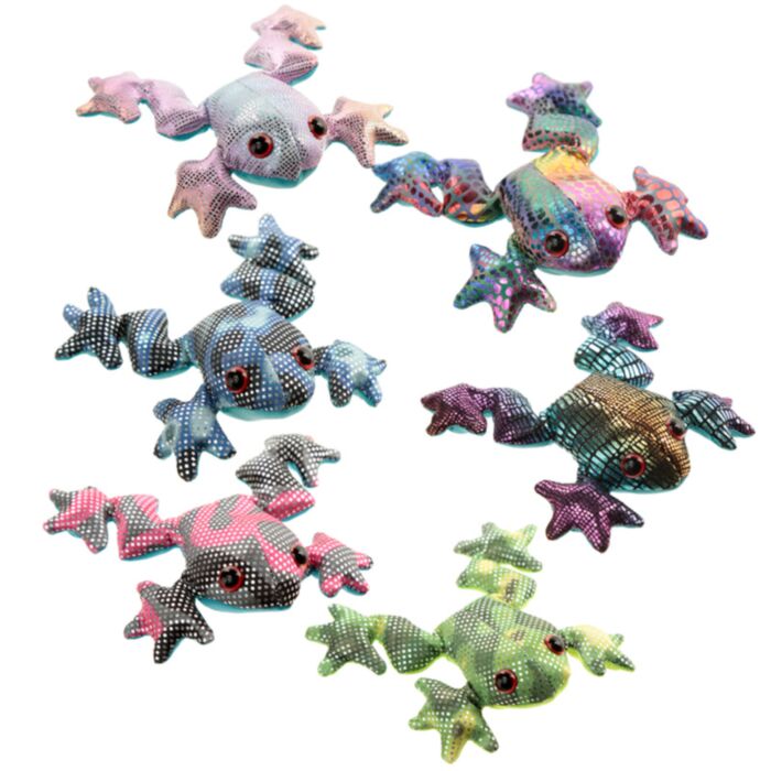 Kikker Dierenknuffels Zanddieren  10cm