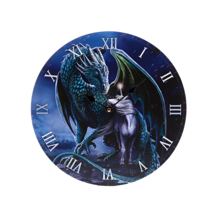 Lisa Parker Protector Magick Draak & Eenhoorn Bedrukte Klok