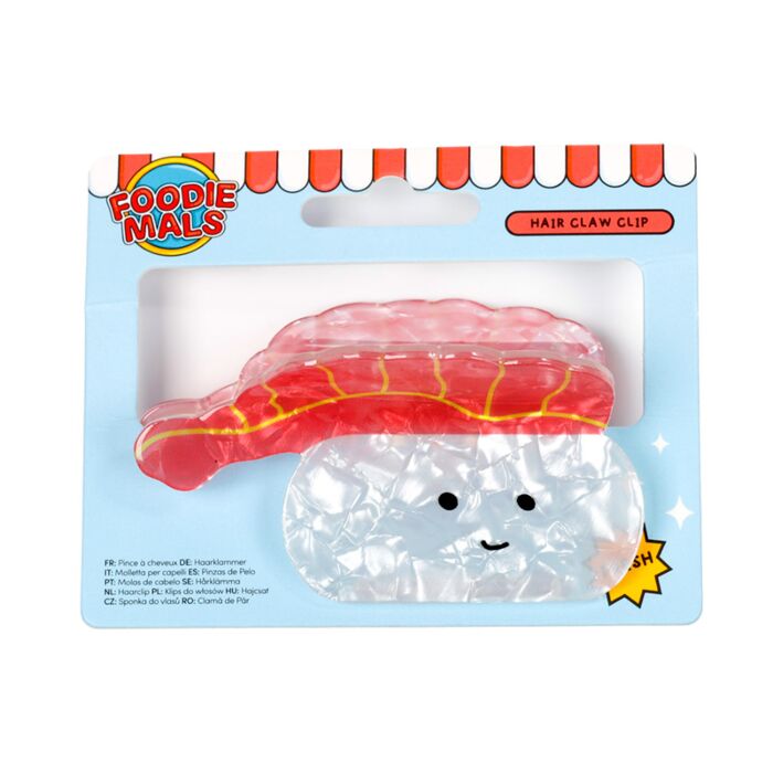 Foodiemals Garnaal Sushi Haarklauwclip