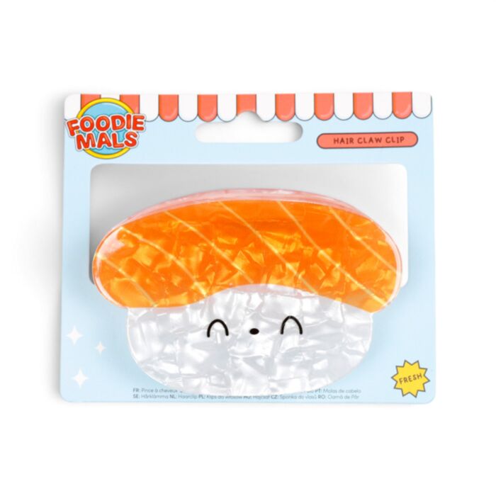 Foodiemals Zalm Sushi Haarklauwclip