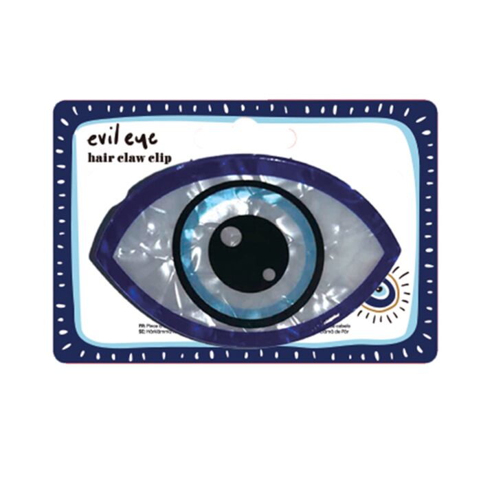 Bescherming Evil Eye Ovaal Haarklauwclip