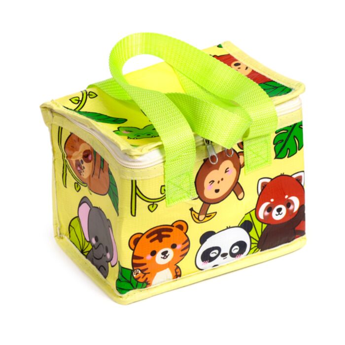 Adoramals Wilde Dieren RPET Duurzame Koeltas Lunchtas 