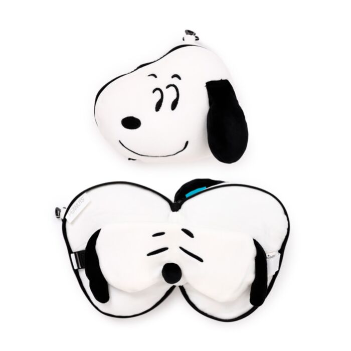 Relaxeazzz Peanuts Snoopy Reiskussen & Slaapmasker