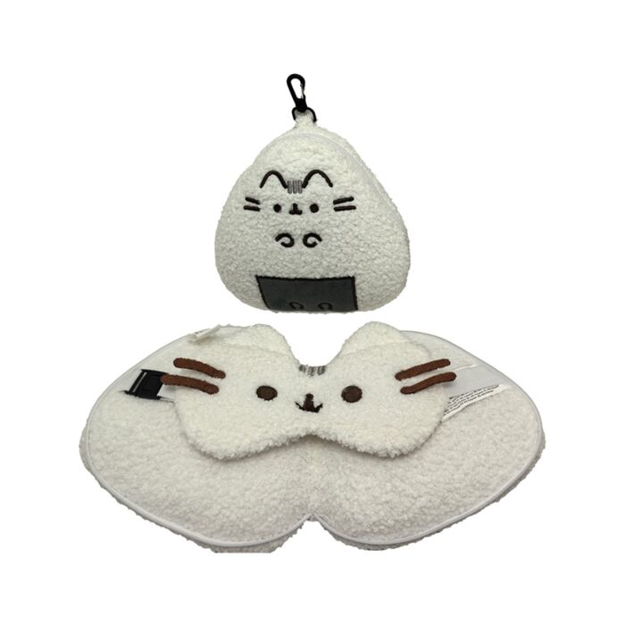 Relaxeazzz Pusheen Kat Sushi Club Reiskussen & Slaapmasker