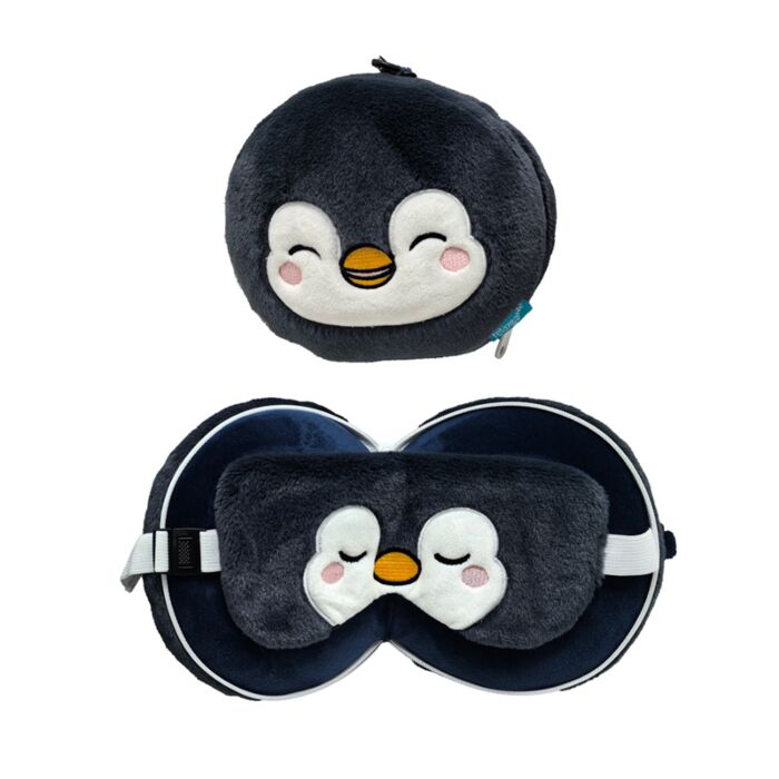 Relaxeazzz Adoramals Nico de Pinguin Reiskussen & Slaapmasker