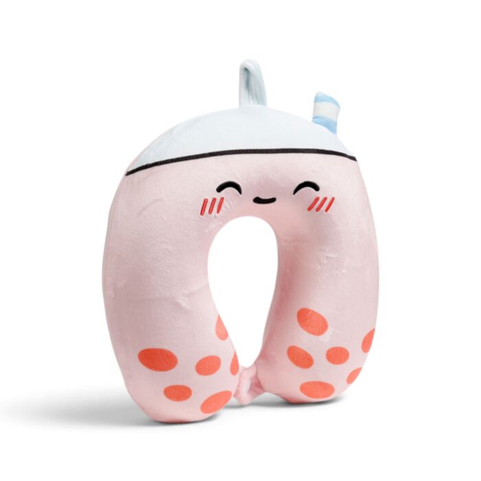 Relaxeazzz Foodiemals Bubble Tea Pluche Memory Foam Nekkussen