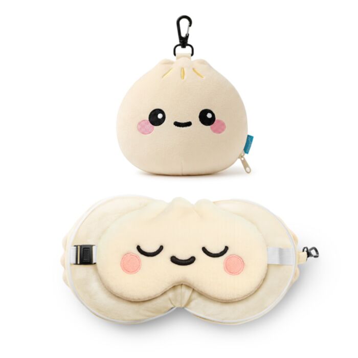 Relaxeazzz Foodiemals Bao House Bao Bun Reiskussen & Slaapmasker