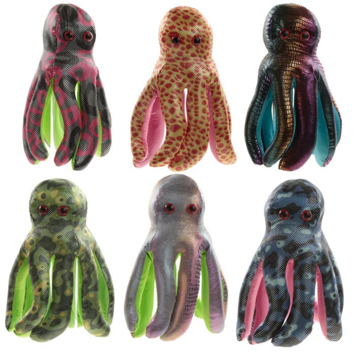 Octopus Dierenknuffels Zanddieren  25cm