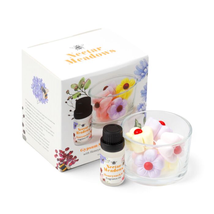 Nectar Meadows Kamperfoelie Gips Geursteen