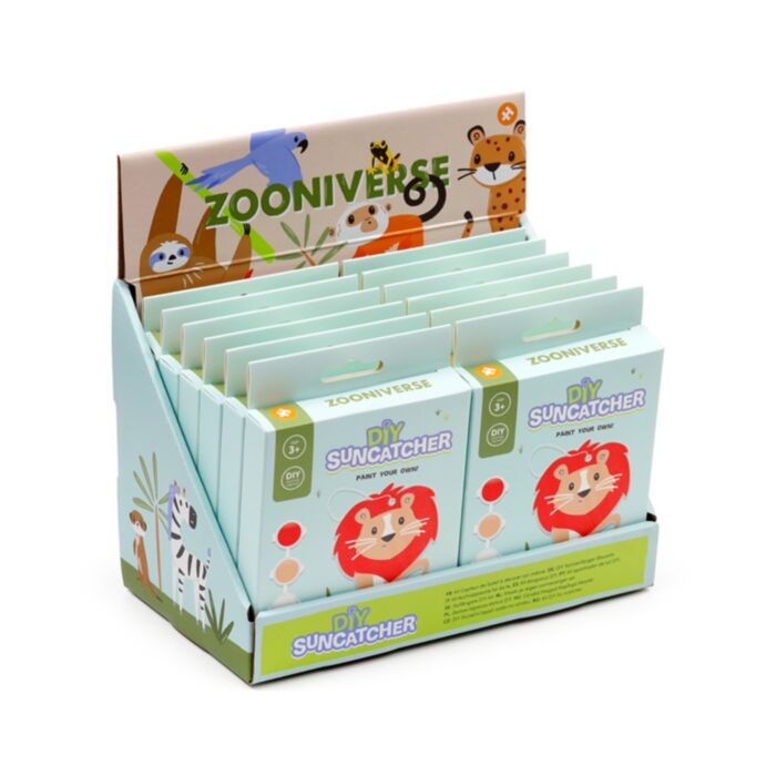 Zooniverse Leeuw Verf je eigen Suncatcher