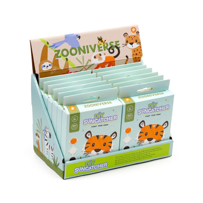 Zooniverse Tijger Verf je eigen Suncatcher