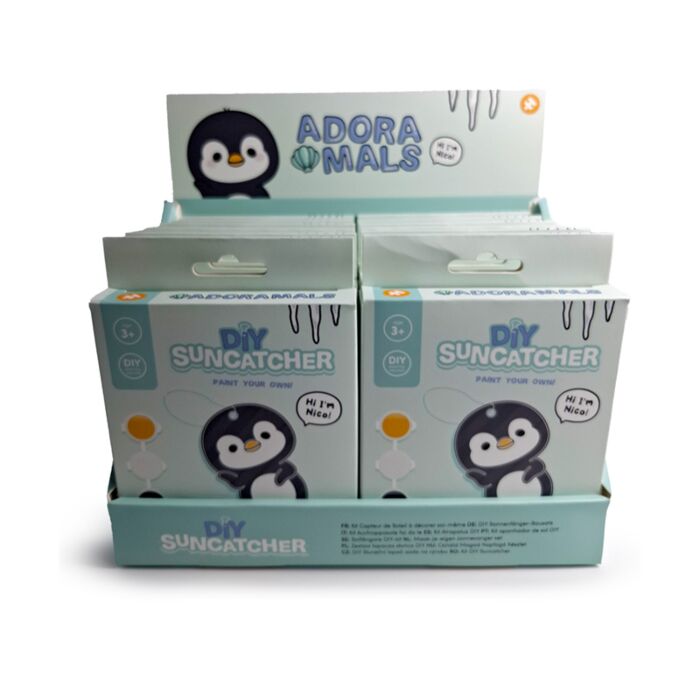 Adoramals Oceaan Nico de Pinguin Verf-het-zelf Suncatcher