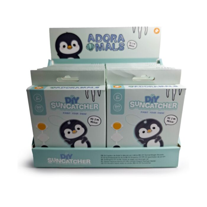 Adoramals Oceaan Nico de Pinguin Verf-het-zelf Suncatcher