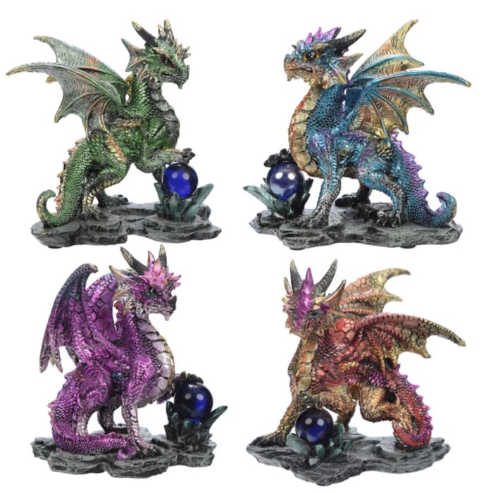 Enchanted Nightmare Draak - Bergkristal Waarzegger