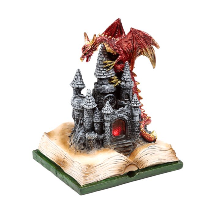 Dark Legends LED Betoverd Sprookjeskasteel Aarde Draak