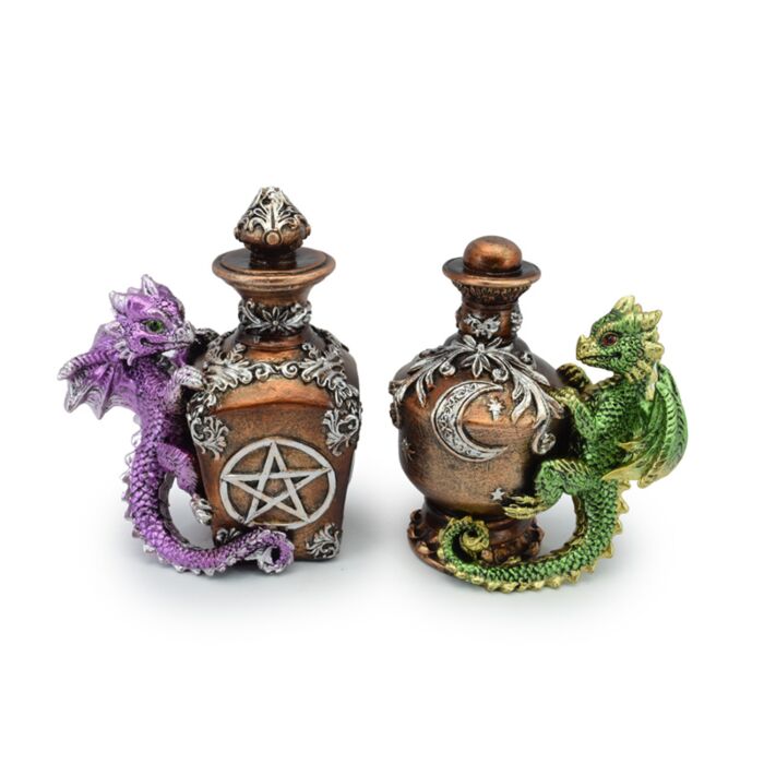 Elements Baby Draak met Magische Toverdrank Fles