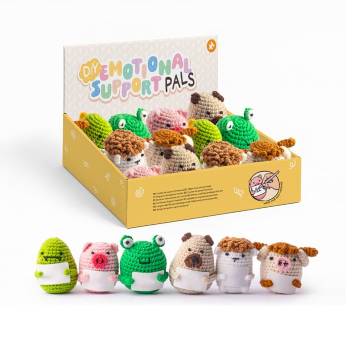 Emotionele Steunmaatje Dieren Mix 2 (blanco kaart)