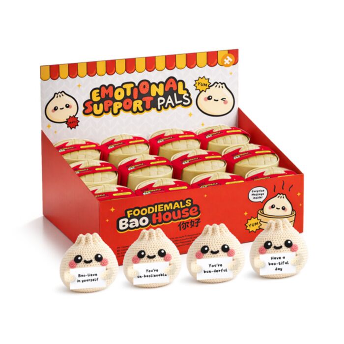MysteryGehaakt Emotionele Steunmaatje Foodiemals Bao House Bao Bun