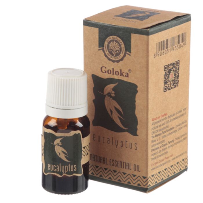 Goloka Eucalyptus Natuurlijke Etherische Olie 10ml