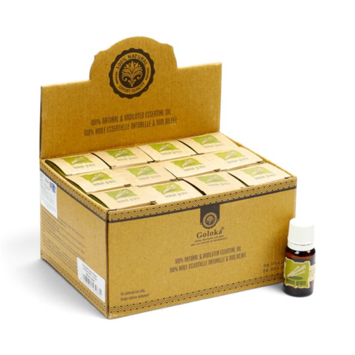 Goloka Citroengras Natuurlijke Etherische Olie 10ml