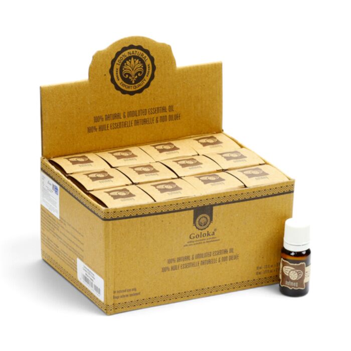 Goloka Nootmuskaat Natuurlijke Etherische Olie 10ml