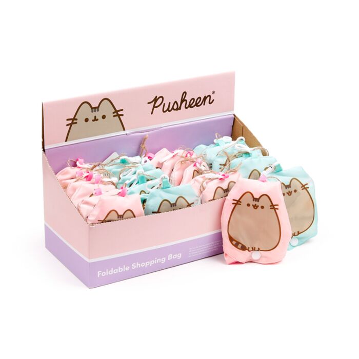Opvouwbare Tas - Pusheen de Kat Hartjes & Sterren