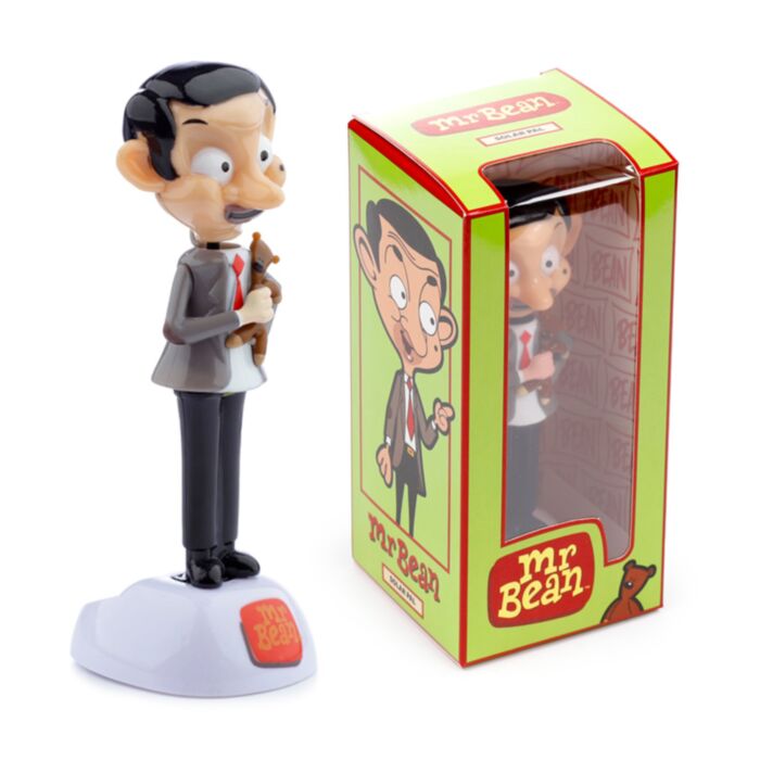 Mr Bean met Teddybeer Solar Poppetje - Gelicentieerd