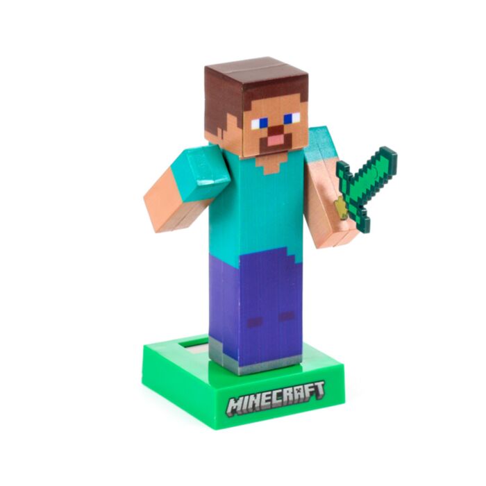 Minecraft Steve Solar Poppetje