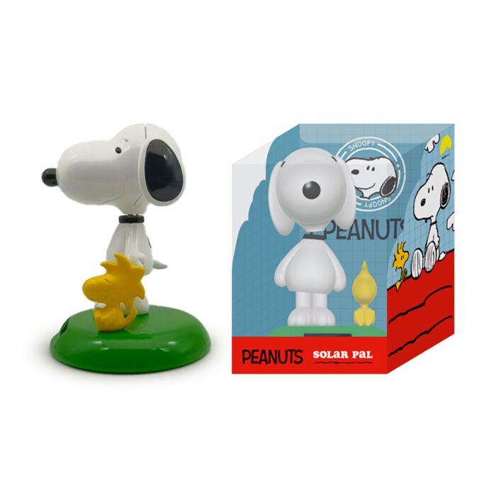 Peanuts Snoopy & Woodstock Solar Poppetje