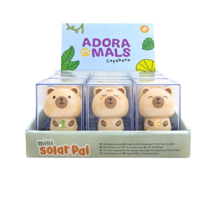 Capybara Mini Solar Poppetje