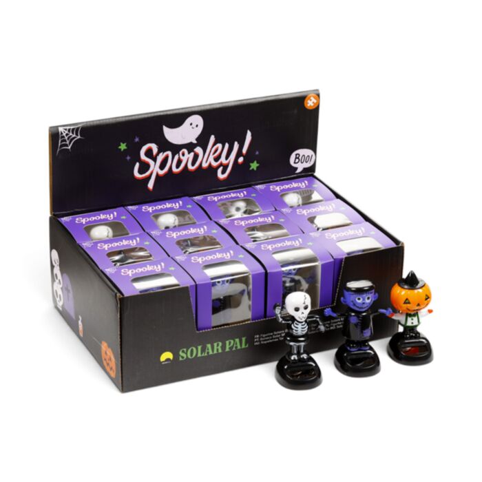 Spooky Frankenstein, Skelet & Pompoen Solar Pal