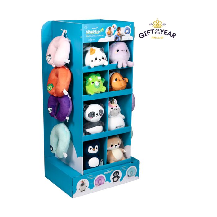 FSDU Display voor 8 Swapseazzz Reiskussens