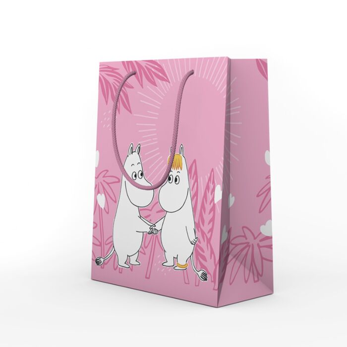 Moomin Tammi Roze Cadeautasje Medium