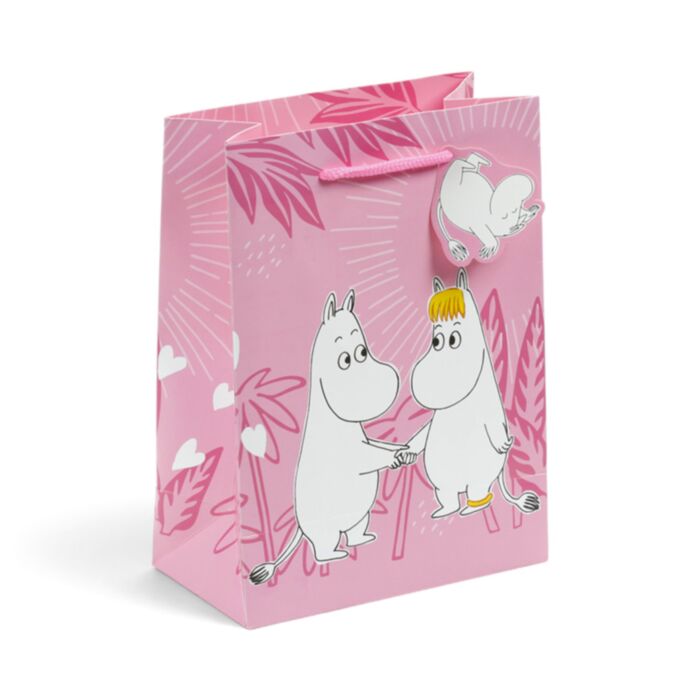 Moomin Tammi Roze Cadeautasje Medium