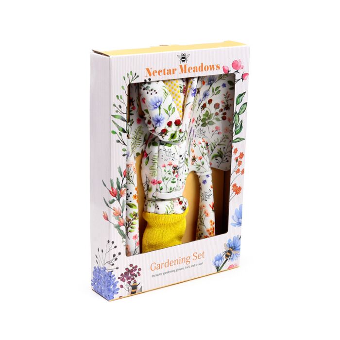 Nectar Meadows 3-delige Tuinierset Gift Box