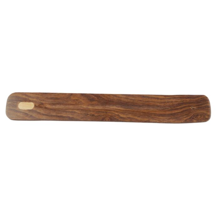 Vaal houtkleur - Mango Hout Wierookhouder voor stokjes