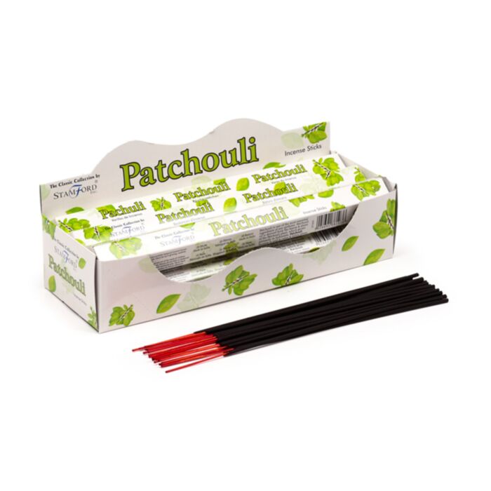 37103 Patchouli - Stamford Premium Hex Wierook Stokjes