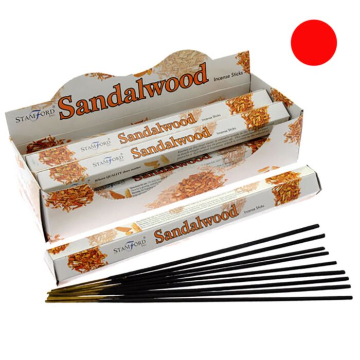 37107 Sandelhout - Stamford Premium Hex Wierook Stokjes