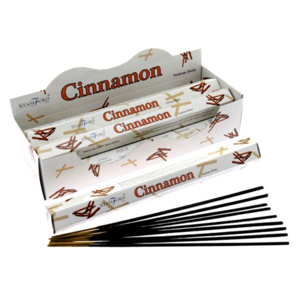 37122 Kaneel - Stamford Premium Hex Wierook Stokjes